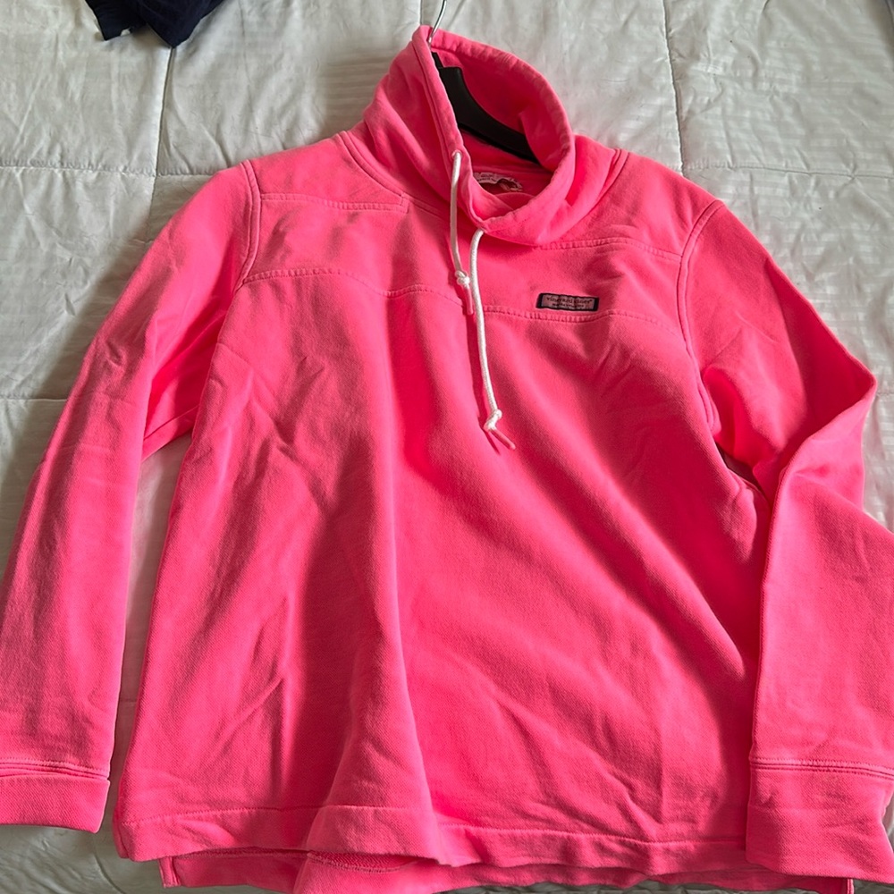 Vineyard vines neon pink sweatshirt NWT